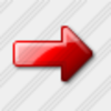 Icon Arrow Right Red Image
