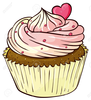Illustration Of An Isolated Cupcake Stock Vector Cupcakes Cupcake Cartoon Image