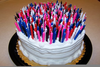Clipart Of Birthday Cake With Candles Image