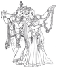 Lord Vishnu Clipart Image