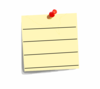 Post It Note Lined Clip Art