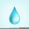 Free Water Drop Clipart Image