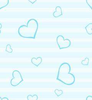 Blue Hearts Love Symbol Image