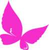 Pink.butterfly Clip Art