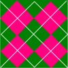Pink & Green Plaid Clip Art