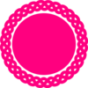 Pink Monogram Clip Art