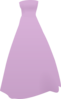 Purple Dress Clip Art