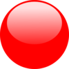 Bubble Red Clip Art