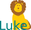 Lion With Name Clip Art
