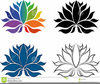 Lotus Flower Outline Clipart Free Image