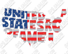 United States America Flag Clipart Image