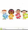 Clipart Children Working Together Image