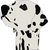 Pes Dalmatin Clip Art