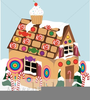 Free Clipart Candy Cottage Image