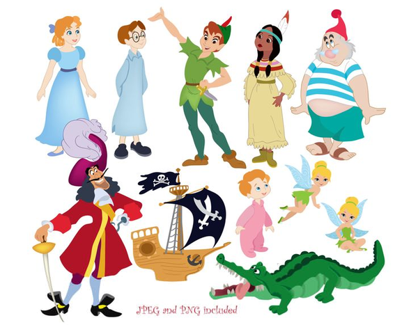 Disney Clipart Free Peter Pan | Free Images at Clker.com - vector clip art  online, royalty free & public domain