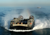 Landing Craft Air Cushion (lcac) Craft On Approach To The Amphibious Assault Ship Uss Kearsarge (lhd 3) Image