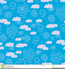 Cloud Pattern Clipart Image