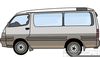 Black Taxi Clipart Image