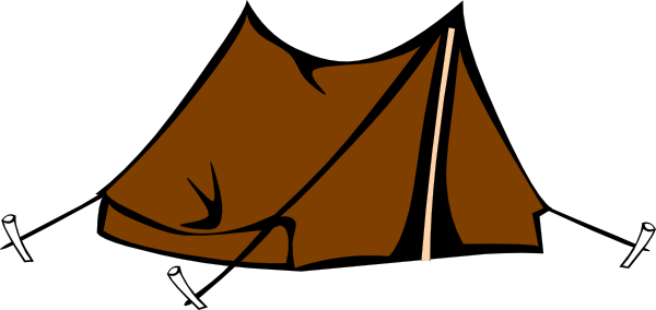 Brown Tent Clip Art at Clker.com - vector clip art online, royalty free &  public domain