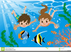 Child Swimming Clipart Free Image