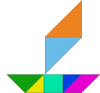 Tangram-34 Clip Art