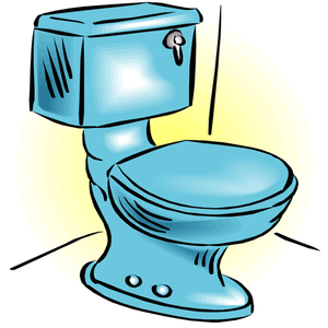 Free Clipart Flush Toilet | Free Images at Clker.com - vector clip art  online, royalty free & public domain