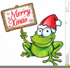 Free Green Frog Clipart Image