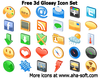 Preview Of Free 3d Glossy Icon Set Image