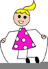 Clipart Children Jumping Rope Image