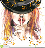 Halloween Witches Clipart Image