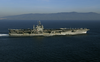 The Nuclear Powered Aircraft Carrier Uss George Washington (cvn 73) And The Air Wing Of Carrier Air Wing Seven (cvw-7) Transit The Straits Of Gibraltar. Image