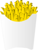 Fries White Packet Clip Art