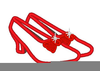 Dorothys Ruby Slippers Free Clipart Image