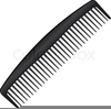 Barber Comb Vector Image