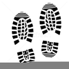 Free Shoes Print Clipart Image