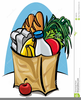 Free Clipart Bag Of Groceries Image