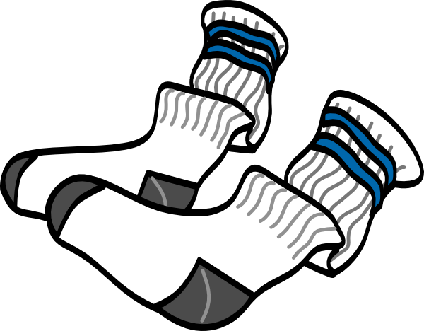 Athletic Crew Socks Clip Art at Clker.com - vector clip art online, royalty  free & public domain