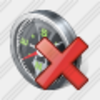 Icon Compass Delete Image