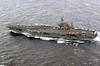 Kitty Hawk Conducts Flight Operations At Sea  During Exercise Keen Sword 2003 Off The Coast Of Southern Japan. Image