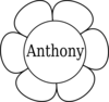 Anthony Window Flower 2 Clip Art