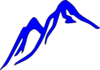 Blue Mountain Clip Art
