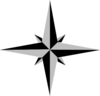 Gray Compass 1 Clip Art
