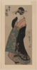 The Lady Takihashi Of Ōgi-ya. Clip Art