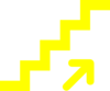 Steps Yellow Clip Art