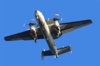 E-2c Hawkeye Flies Directly Over The Flight Deck Clip Art