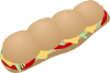 Submarine Sandwich Clip Art