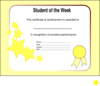 Student Certificate Clip Art