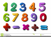 Number Equation Clipart Image