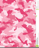 Free Pink Camo Clipart Image