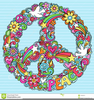 Hippie Peace Sign Clipart Image